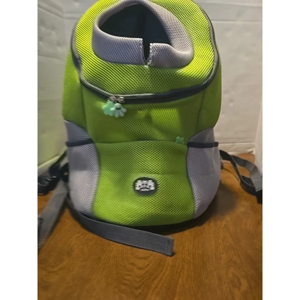 Pup Luck Mesh Padded Pet Backpack Carrier XL